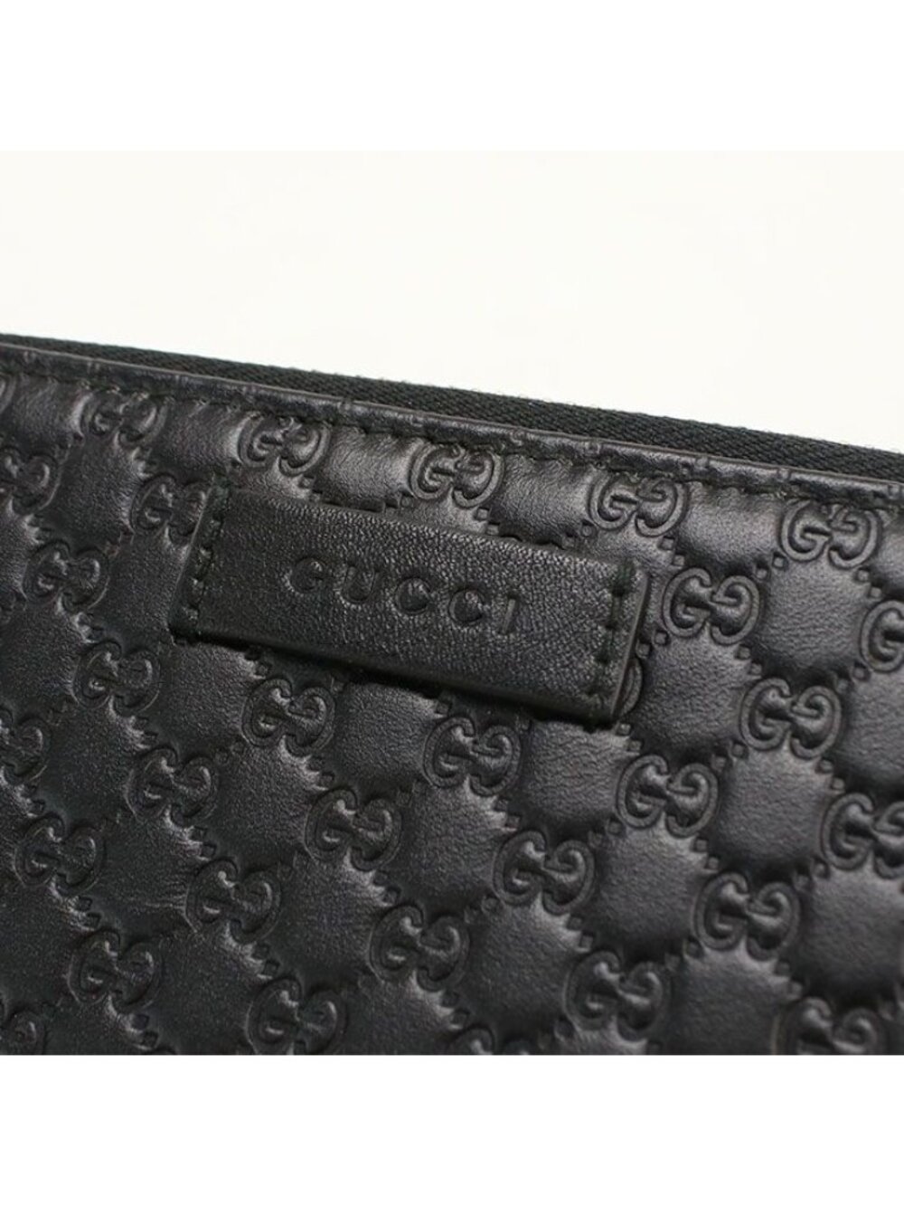 Gucci Micro Guccissima Wallet Zip Around Leather - Picture 5 of 7
